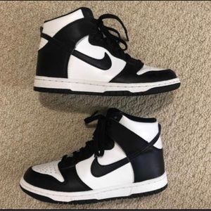 nike dunk panda high